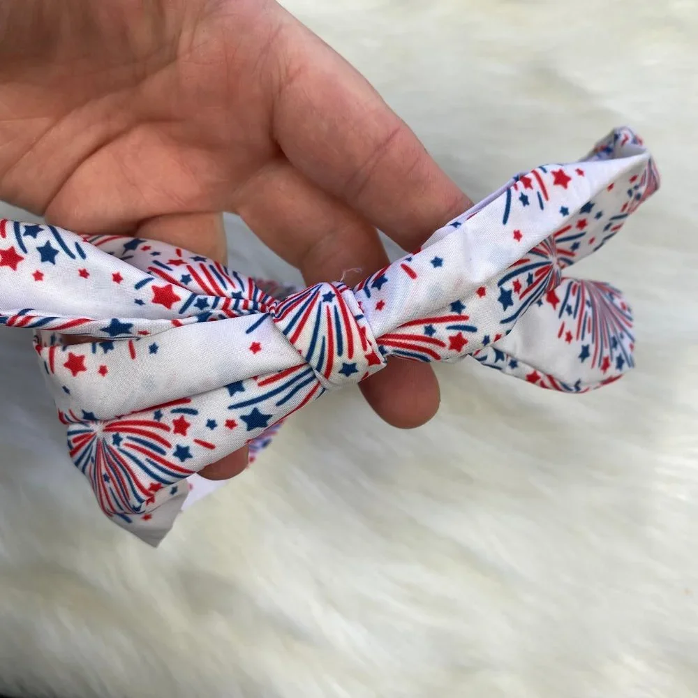 Vintage firework tied